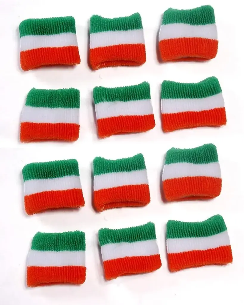 🇮🇳 Tiranga Bands (Hair/Wrist Use) – Independence Day Special!🎁 12 pcs Pack only at ₹59